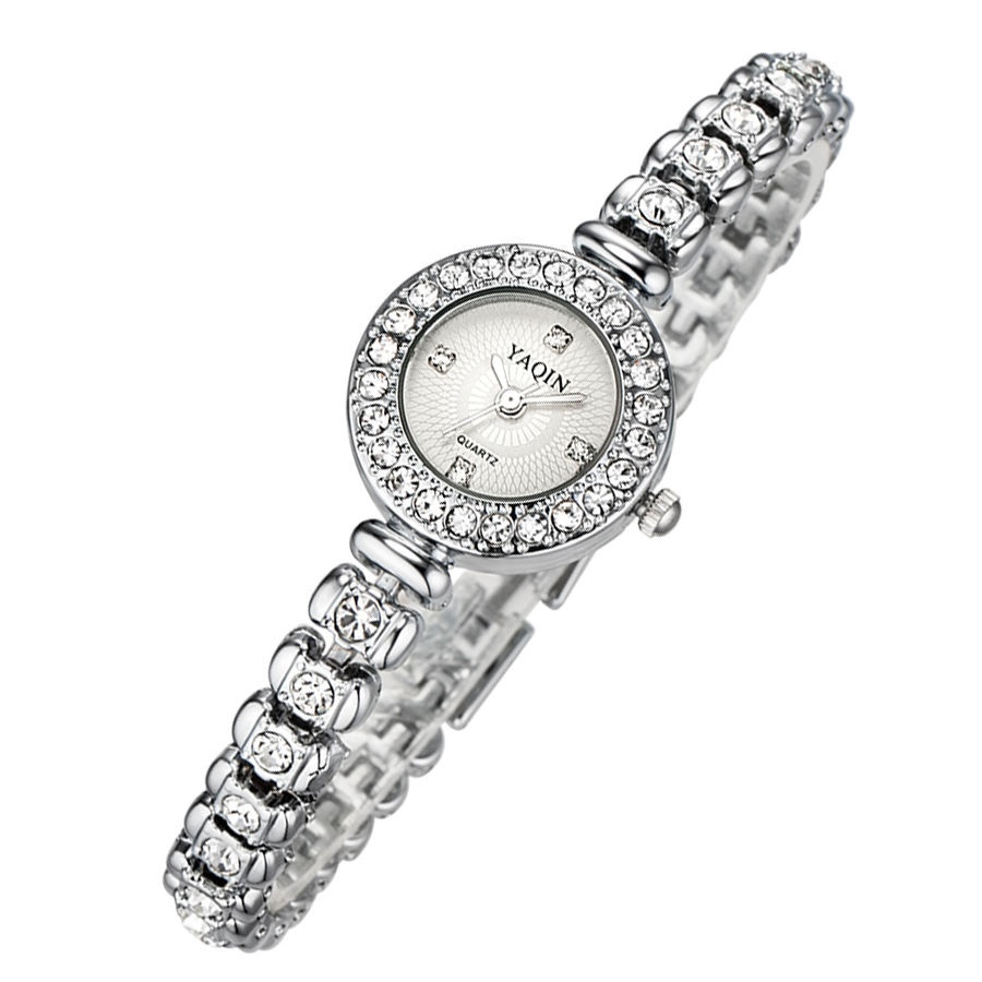 Watches Women's Fashion Luxury Crystal quartz Watch Quality Lady