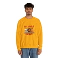 thumbnail image 4 of Sip, Scare, Repeat! Coffee Lover Unisex Heavy Blend™ Crewneck Sweatshirt, 4 of 7