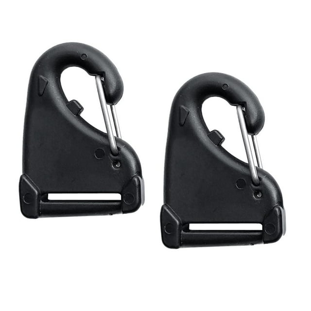 2 Piezas de para Exteriores, Mosquetón para Cinturón, s para Llaves, Clips de Correa para Kayak shamjiam Gancho para gancho con correas de kayak