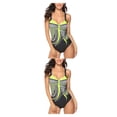 thumbnail image 3 of Wosthever Últimas declaraciones de moda - Oferta Los mejores trajes de baño para mujeres Traje de baño modesto de poliéster ligero Traje de Type21 NO21, 3 of 6