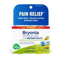 Boiron Bryonia 30C Bonus Pack, Homeopathic Medicine for Pain Relief, Joint Pain, Muscle Aches, Arthritis Pain, 240 Pellets