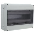 thumbnail image 1 of Miangastore Breaker Box Distribution Protection Box with Clear Window 12 Way IP65 Clear Cover Electrical Box ABS Power Electronic Junction Box Din Rail Enclosure for Circuit Breaker, 1 of 8