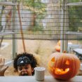 thumbnail image 4 of 1 Roll Metallic Foil Poly Mesh Halloween Poly Mesh Ribbon Wreath Crafting Mesh Ribbon, 4 of 9