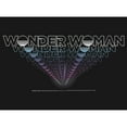 thumbnail image 2 of Girl's Wonder Woman 1984 Logo Retro Effect  Graphic Tee Black X Large, 2 of 4