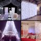 thumbnail image 5 of Bearachild 3x3m 300 LED Cortina Hada Telón de fondo colgante Lámpara de pared Boda Fiesta de Navidad Decoraciones USB Power Type4 NO4, 5 of 6