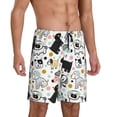 thumbnail image 2 of Sikiie Funny Puppy Mens Pajama Shorts, Lightweight Lounge Pant with Pockets Soft Sleep Pj Shorts for MenLarge, 2 of 6