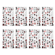 thumbnail image 1 of Pegatinas autoadhesivas para uñas con tiras, 8 unidades, para decoración de uñas delicadas, 1 of 5