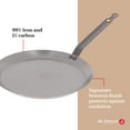 thumbnail image 4 of de Buyer - Mineral B Crepe & Tortilla Pan - Nonstick Frying and Pancake Pan - Carbon and Stainless Steel - Induction-ready - 9.5", 4 of 6