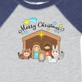 thumbnail image 4 of Inktastic Merry Christmas Cute Nativity Scene Boys or Girls Baby Bodysuit, 4 of 5
