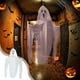 thumbnail image 1 of Decoraciones de Halloween, adornos de Halloween, decoraciones de fantasmas de tela blanca de Halloween, decoraciones para fiestas de festivales de fantasmas, decoraciones colgantes de terror para jard, 1 of 9