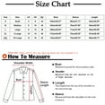 thumbnail image 3 of WREESH Womens Warm Lapel Coat Jacket Zipper Solid Splicing Long Sleeve Blouse Tops, 3 of 8