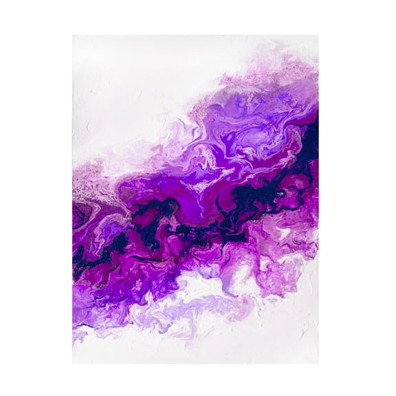 Trademark Fine Art Alyson Storms Rainbow Smoke 2 Canvas Wall Art