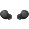 thumbnail image 3 of Sony WFC510/B Truly Wireless Earbuds with 22-Hour Battery, IPX4, Multipoint, Black Bundle with In-Ear Headphone (Colors May Vary), Converter Adapter and 1 YR CPS Enhanced Protection Pack, 3 of 11