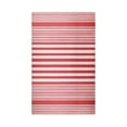thumbnail image 1 of Modern Stripes Indoor/ Outdoor Area Rug, 3'5" x 5'5", Red, 1 of 9