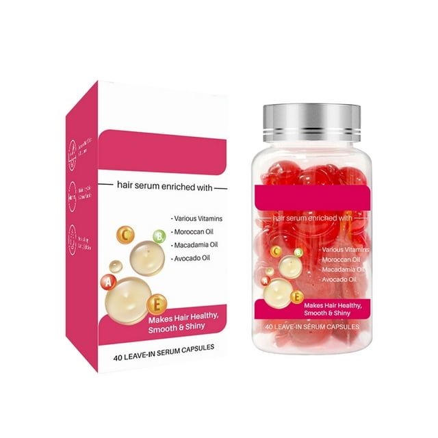 Aceites esenciales Elementos esenciales para el hogar Aceite de cápsulas para el cuidado del cabello de queratina de 30 ml(Buy 2 Save 10%)