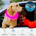 thumbnail image 2 of Light Up Dog Collars, Single-Color USB Rechargeable LED Dog Collar 1 Count, TPU Cuttable Size Glow Collar for Dogs, Dog Collar Light, Please Do Not Use Fast Charging, 2 of 6