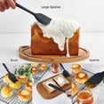 thumbnail image 4 of Juego de 6 Espátulas de Silicona, Espátula de Goma de Grado Alimenticio, Juego de Espátulas para Utensilios de Cocina, Mango Fuerte con Agarre Ergonómico, Resistente Al Calor hasta 600°F para Utensil, 4 of 8