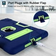 thumbnail image 5 of SuperShield Case for iPad (A16) 11th Generation 11" 2025, iPad 10th Generation 10.9-inch 2022, with Built-in Screen Protector Kickstand, Rugged Full Body Protective Cover - Blue, 5 of 5