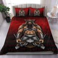 thumbnail image 1 of Vikingo Juego de Cama Berserker Vikingo Guerrero Valhalla Juego de Cama Rlt12, 1 of 5