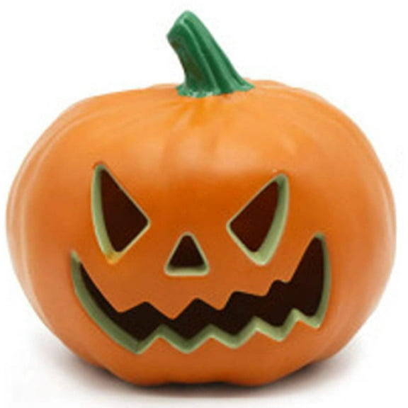 10" Battery Operated Menacing Smile Jack-O-Lantern