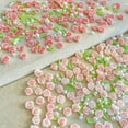 thumbnail image 2 of Reali 3D Leaves Rose Flower Nail Art Decoration DIY nail Art Jewellery Charms Pink, 2 of 11