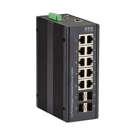 Black Box Network Services LIG1014A Industrial Managed Gigabit Ethernet