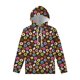 thumbnail image 3 of Sudadera con capucha con estampado 3D de donuts coloridos para hombres, ropa con capucha de dibujos animados geniales para niños, suéter de manga larga, sudaderas con capucha de calle, 3 of 5