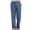 Blue, variant on HWRETIE Linen-Blend Loose-Fit Trousers with Functional Pockets - Men Splicing Printed Overalls Casual Pocket Sport Work Casual Trouser Pants