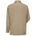 thumbnail image 3 of Red Kap Men's Long Sleeve Solid Ripstop Shirt, 3 of 4