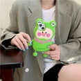thumbnail image 2 of Cute Case for iPhone 14 Pro Kawaii 3D Cartoon Pig Cartoon Soft Silicone Creative Fun Cover Soft Women Girls Slim Fit Anti-Drop Protective Case for iPhone 14 Pro (Frog Clothes Pig), 2 of 8