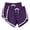# JIE Purple, variant on PFRNLF 2 Pack Womens Shorts with Pockets Summer Drawstring Workout Comfort Dolphin Shorts