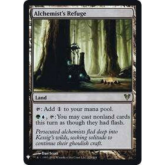 MtG Mystery Booster / The List Rare Alchemist's Refuge (Foil) #225