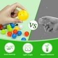 thumbnail image 7 of 50 Pack Plastic Golf Balls Practice Limited Flight Golf Training Ball Hollow Swing Practice Indoor Golf Balls with Mesh Drawstring Bag for Backyard Driving Range or Outdoor, 7 of 7