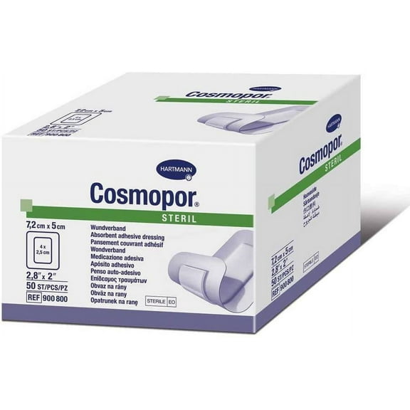 Hartmann 900800 Cosmopor Sterile Dressing, 2"X2.8" 50/BX