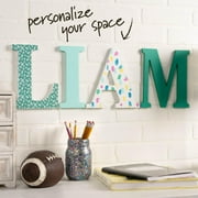 Plaid Unfinished Wood MDF 8 Letter for DIY Arts and Crafts, D