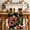 Black, variant on Merry Christmas Table Runner 36 Inches Long Farmhouse Dress Scarves, Winter Xmas Stockings Gifts Cartoon Green Dining Tablerunner for Coffee Table/Kitchen Island/Party Décor, Small 13" x 36"