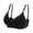 Black, variant on Shaoxi Womens Bras Wireless Comfortable Bra Supportive No Underwire Bras Tshirt Push Up Bralettes Plunge Seamless Bra