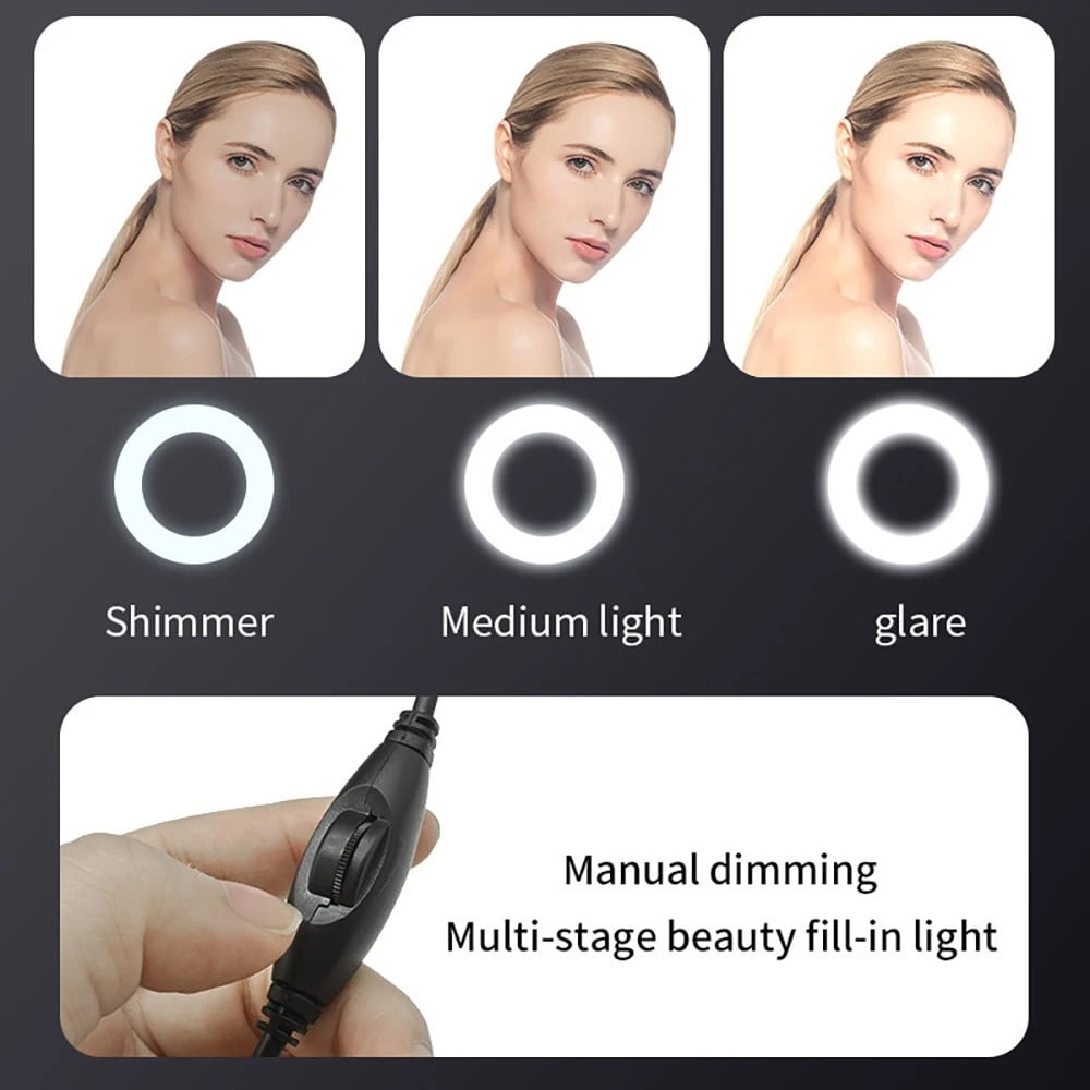 4K 2K 1080P Webcam Light Control Full HD 8MP Webcam PC Laptop Auto  Live Streaming Flexible with Microphone Live Broadcast