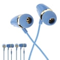 thumbnail image 3 of 3 piezas de auriculares intraauriculares con subwoofer controlados por cable de 3,5 mm con cable para teléfono móvil y ordenador (azul), 3 of 12