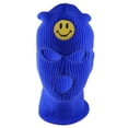 thumbnail image 2 of Gravity Threads Smile Face 3-Hole Ski Mask - Smile - Royal, 2 of 4
