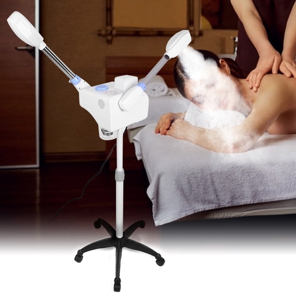 niebla, instrumento facial Frío Caliente Doble Tubo Mist Sprayer Hidratante Instrumento para Home Salon US Plug 110VHealthAndBeautyElectronics Fyydes Descripción de la referencia