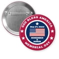 thumbnail image 2 of Angel Buttons 3 inch pin-back button Memorial Day, 2 of 3