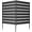 Black-2pcs, variant on White Metal Privacy Fence Panel,39" W x 42" H(2 Panels), Modular Louvered Outdoor Privacy Screen, Weatherproof Fence for Trash Can/AC Unit, Easy Assemble for Backyard/Pool/Garden (White-2pcs, 42" H)