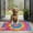 Colorful Tie Dye, variant on Colorful Tie Dye Mandala Pattern Door Rugs,Washable Non Slip Door Mats Indoor,Decorative Door Mats,Entry Mat Indoor for Entrance,Bedroom,Kitchen,Bathroom,16"x24"