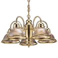 thumbnail image 1 of Millbridge 5-Light Chandelier, Polished Brass Finish, 1 of 1