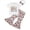 White, variant on Gunia Easter Outfit Toddler Girl Short Sleeve Cartoon Rabbit Printed T Shirt Pullover Tops Bell Bottoms Pants Headbands Kids Comfy Girls Clothes Set Outfits 12M-5Y