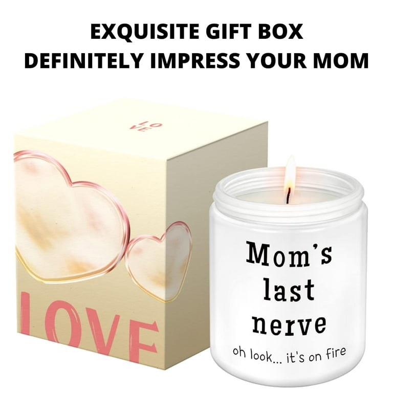 Gifts from Daughter, Son, Kids for Mom - Christmas, Birthday, Valentines  Day Presents - Scented Candles 9oz