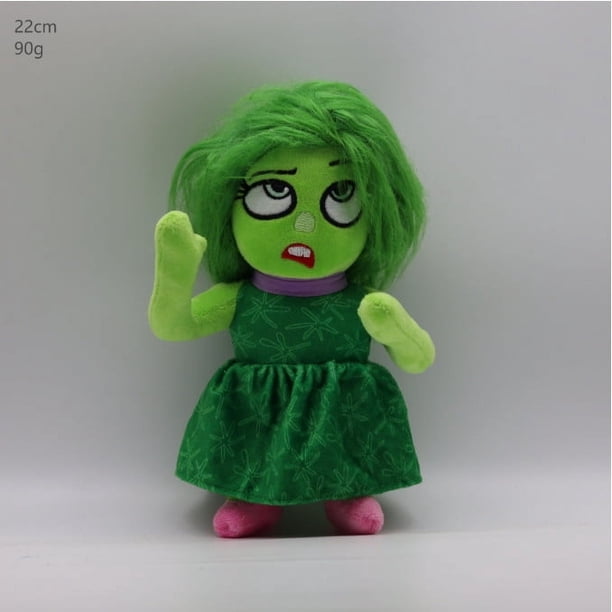Peluche parlante Inside Out 2 para la ira, peluche Inside Out 2 para la vergüenza, muñeco suave de vergüenza, peluches de ansiedad para niños, niños y niñas (peluche Inside Out 2) MQ2-8-22cm