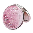 thumbnail image 1 of 2x Espejo con y 2x Aumentos, Espejo , Espejo Cosmético, - Rosa, shamjiam Espejo de maquillaje compacto de viaje, 1 of 9