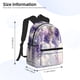 thumbnail image 2 of Disketp Lavender Blooms Window Mochila Ligera Clásica con Múltiples Bolsillos, Mochila Casual para Hombre y Mujer, Ideal para Escuela, Trabajo y Viajes, 2 of 6